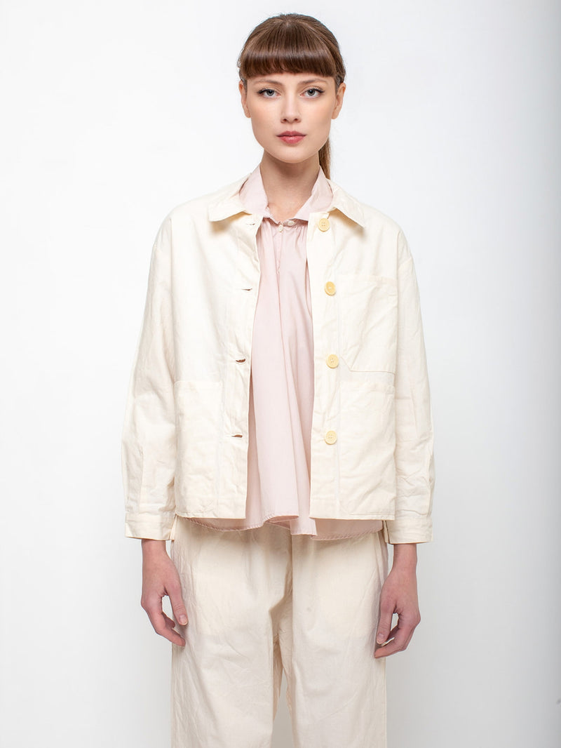 Gallego Desportes - Anita Work Jacket - Natural - Verdalina