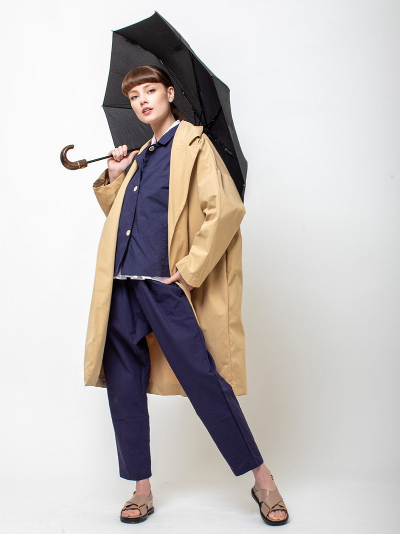 Dragon Cotton Coat - Beige