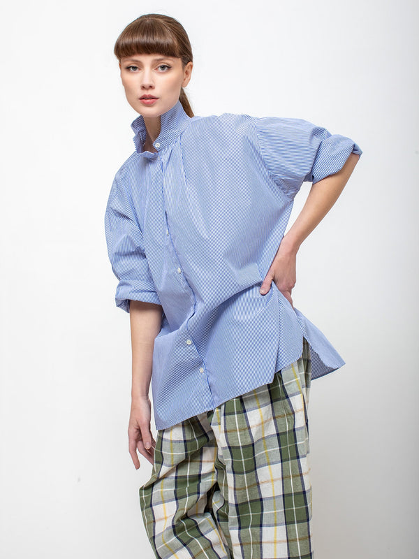 Marie Shirt - Blue Stripe