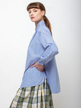 Marie Shirt - Blue Stripe