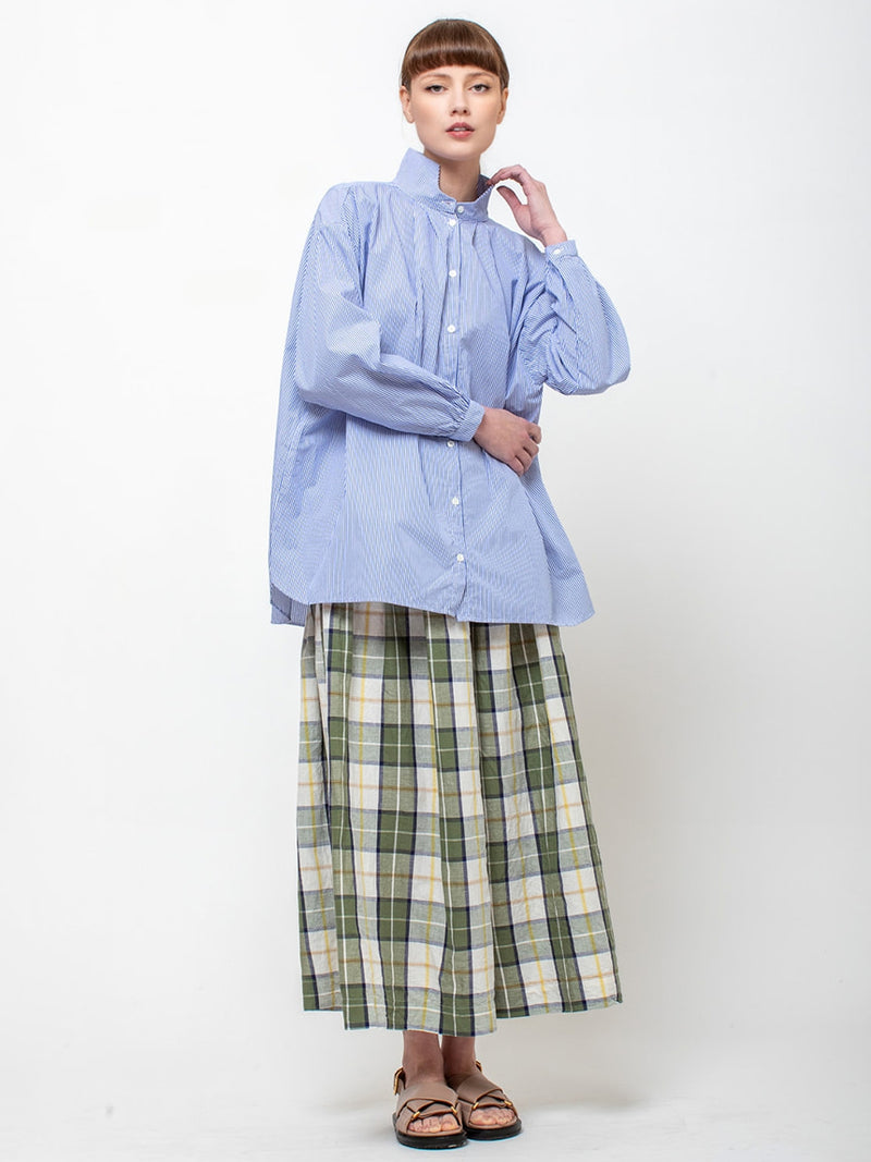 Marie Shirt - Blue Stripe