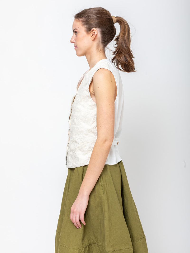 Hannoh Wessel - Gertrud Vest - Natural - Verdalina