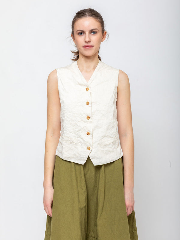 Hannoh Wessel - Gertrud Vest - Natural - Verdalina