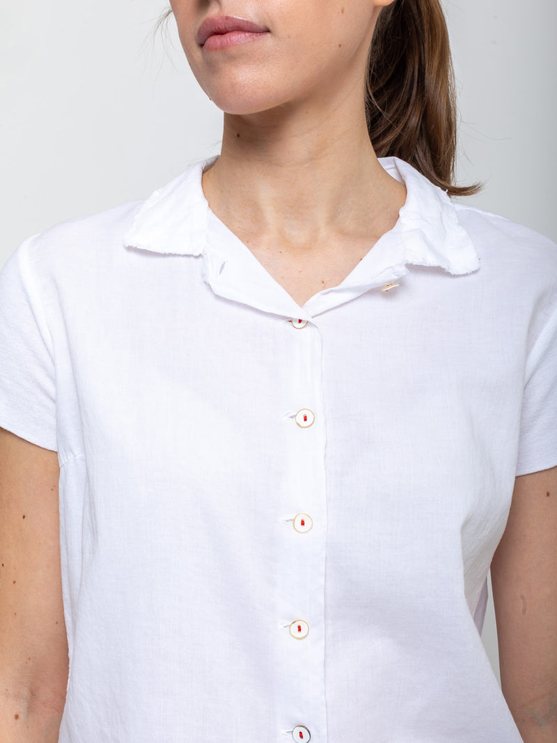 Hannoh Wessel - Shirt Clelia - White - Verdalina