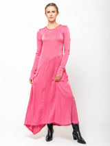 Hazel Brown - Unbias Dress - Pink - Verdalina