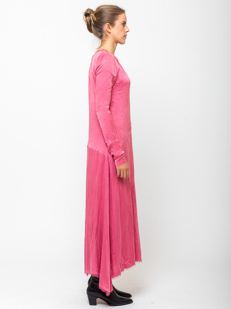 Hazel Brown - Unbias Dress - Pink - Verdalina