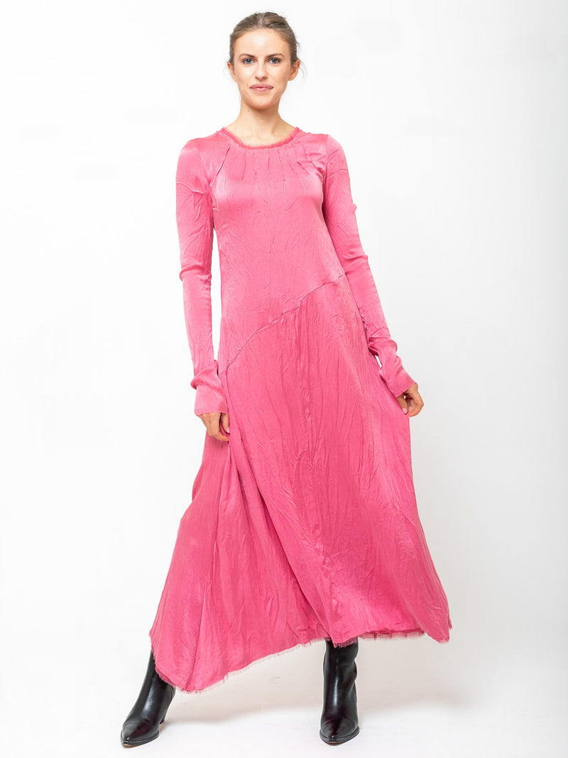 Hazel Brown - Unbias Dress - Pink - Verdalina