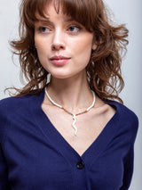 Iwona Ludyga Design - LaLoba Snake Necklace - Verdalina