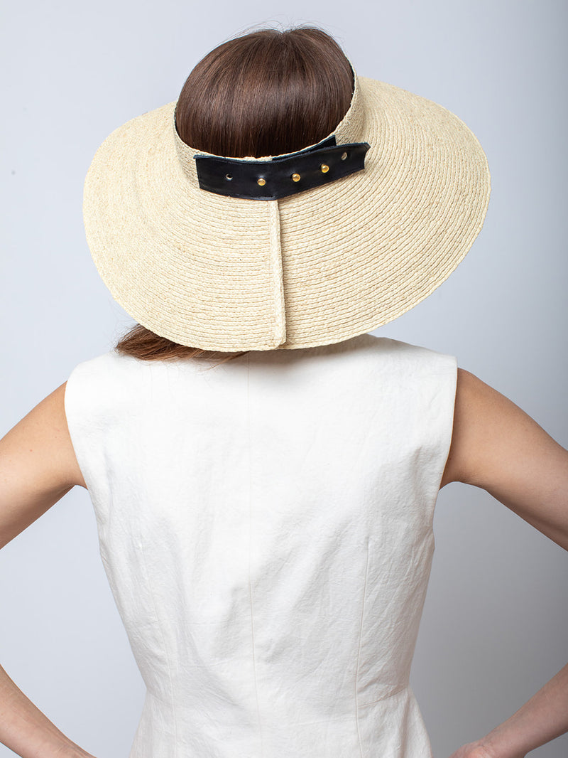 Janessa Leoné - Birdie Visor - Natural - Verdalina