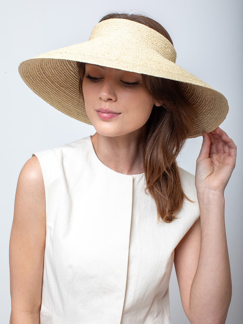 Janessa Leoné - Birdie Visor - Natural - Verdalina