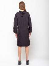 KATHARINA HOVMAN - Shirt Dress - Aubergine - Verdalina