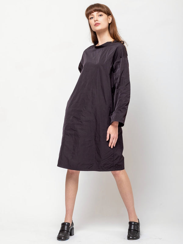 KATHARINA HOVMAN - Shirt Dress - Aubergine - Verdalina