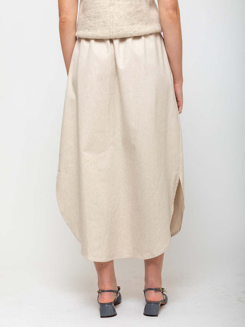 Lauren Manoogian - Placket Skirt - Natural - Verdalina