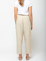 Lauren Manoogian - Fleece Trouser - Ecru - Verdalina