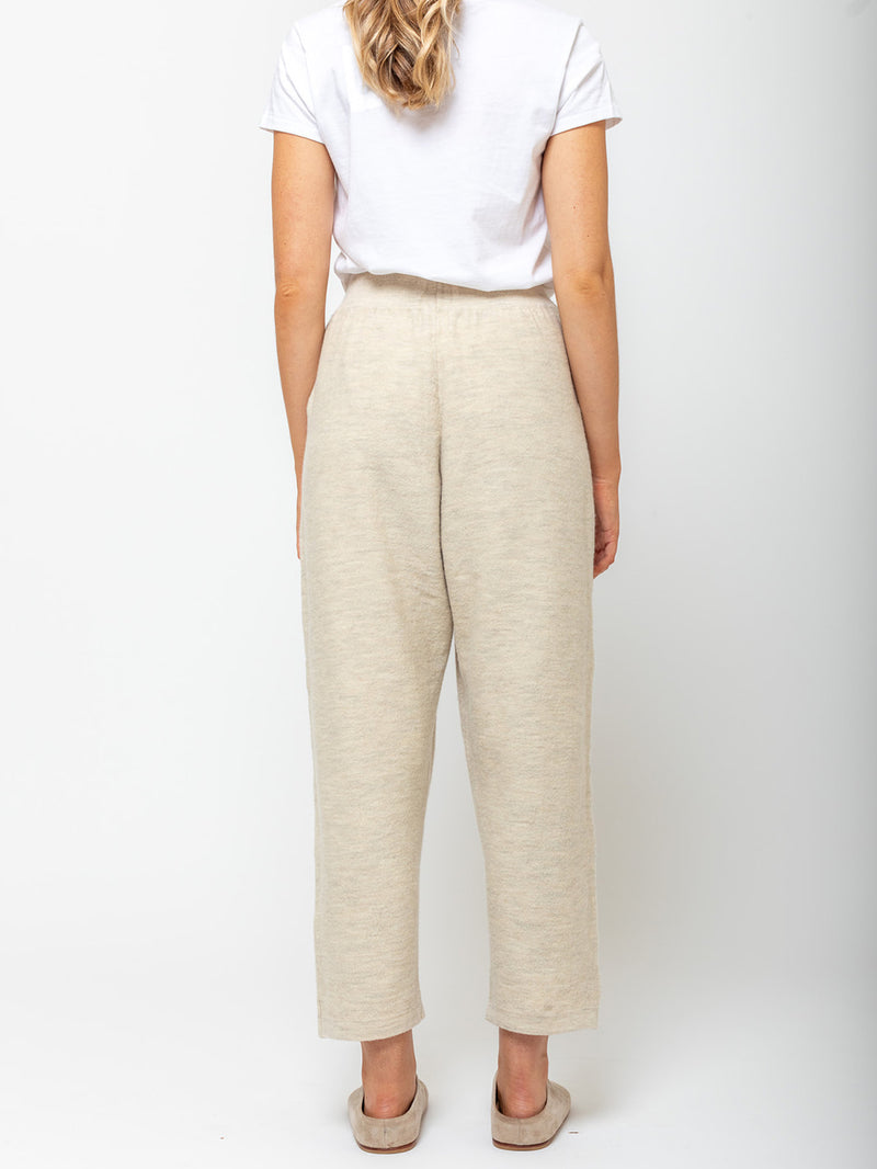 Lauren Manoogian - Fleece Trouser - Ecru - Verdalina