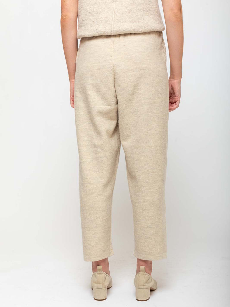 Lauren Manoogian - Fleece Trouser - Ecru - Verdalina