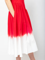 Mii Collections - Dip Dyed Sleeveless Dress - Rouge - Verdalina