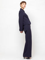 Odeeh - Ponti Knit Pants - Midnight - Verdalina