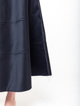 Odeeh - Satin Skirt - Midnight - Verdalina