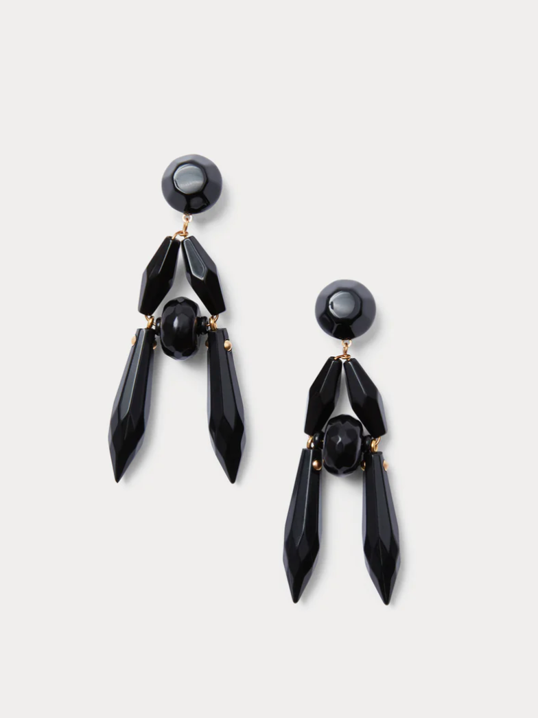 Rachel Comey - Jaipur Earrings - Black - Verdalina