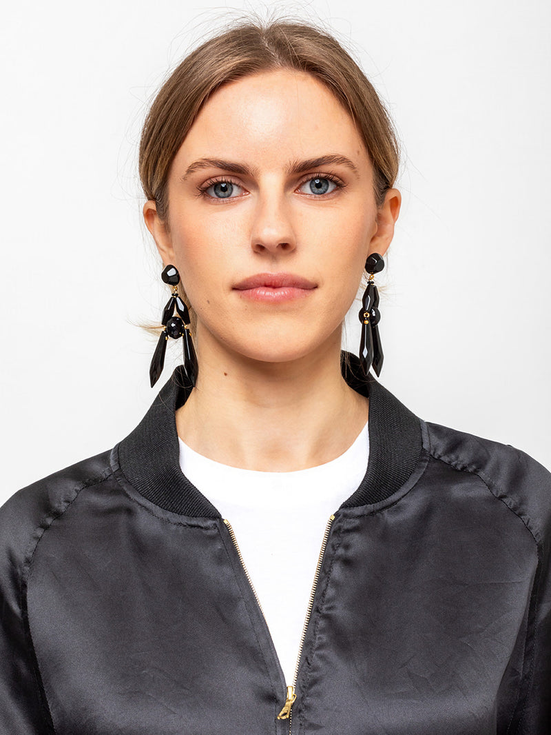 Rachel Comey - Jaipur Earrings - Black - Verdalina