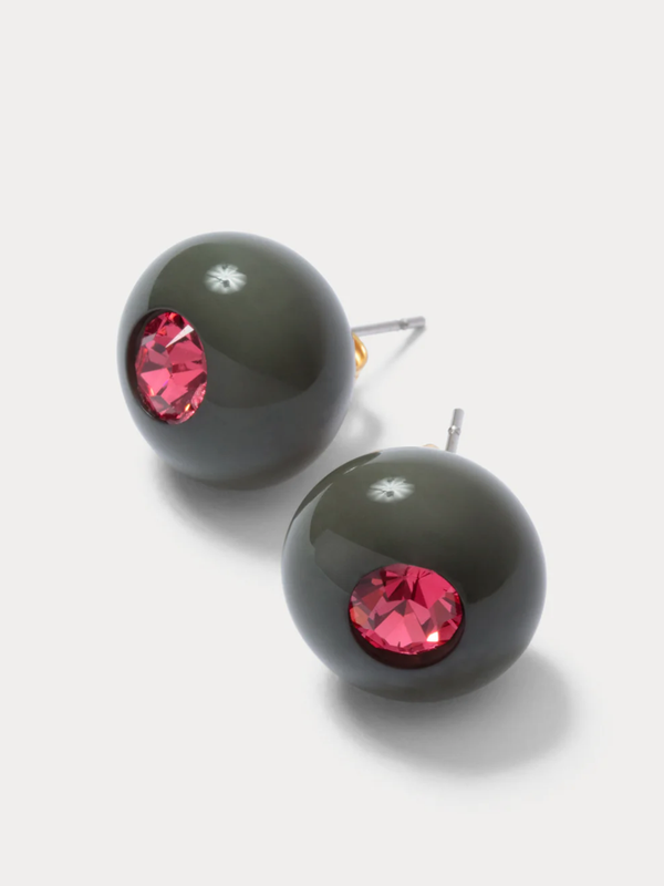 Rachel Comey - Studded Goble Earrings - Seaweed - Verdalina