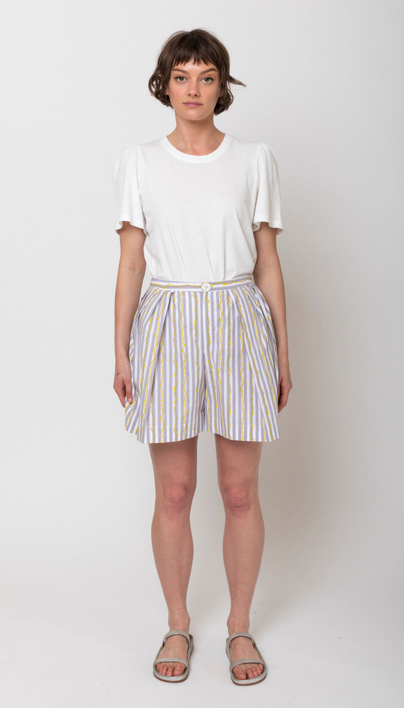 Thierry Colson - Kenya Poplin Shorts - Verdalina