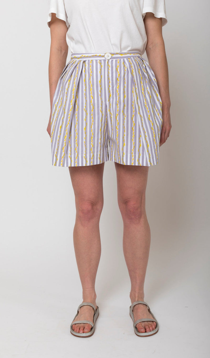 Thierry Colson - Kenya Poplin Shorts - Verdalina