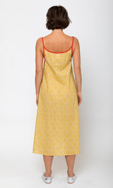 Domi Sleepwear - Organic Cotton Midi Slip - Maidstone - Verdalina