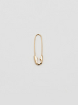 Loren Stewart - Safety Pin Earrings - 14K YG - Verdalina