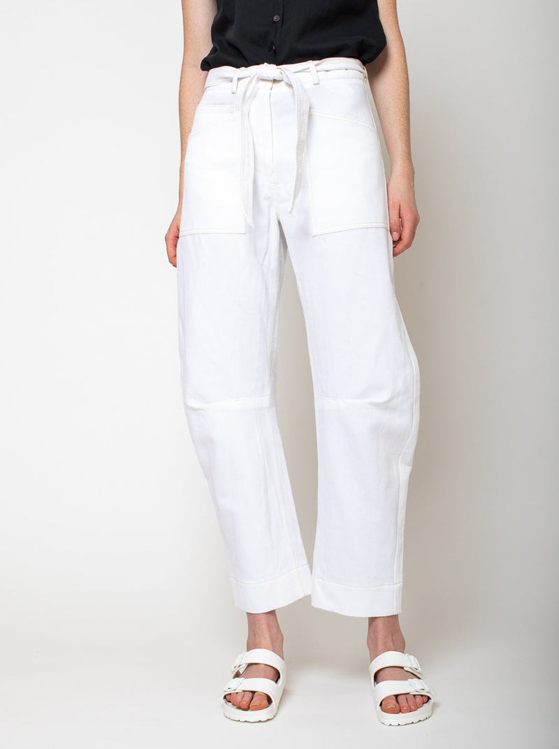 Odeeh - Cropped Pants - Verdalina