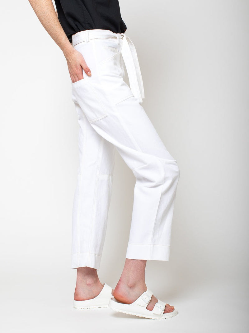 Odeeh - Cropped Pants - Verdalina